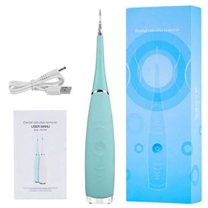 Détartreur dentaire électrique Ultra sonique Portable outil de calcul de dents détachant sonique ta - Modèle: Green - HSJSTLDB02732