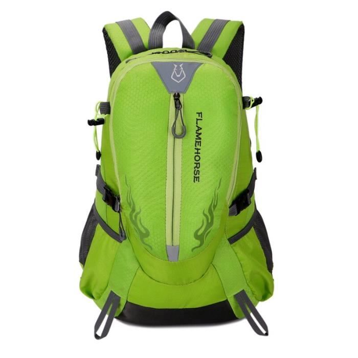 Couleur verte 30 - 40L -Sac à dos imperméable pour escalade, 30l, pour Sports de plein air, voyage, Camping, randonnée, pour hommes