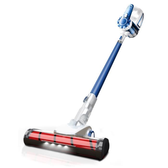 Aspirateur sans fil 2 en 1 VC812, aspirateur sans sac, aspiration cyclone 8900 Pa aspirateur balai sans fil