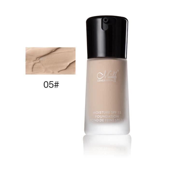 Maquillage Fond de teint liquide hydratant imperméable Correcteur BB Crème E_ MKK57