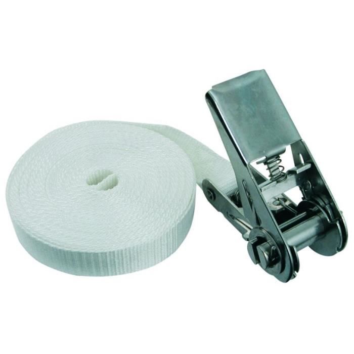 EUROMARINE Sangle Cliquet Inox 304 L.7M L.25