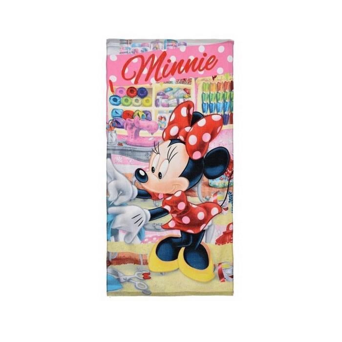 Serviette de plage Minnie 70x140, coton