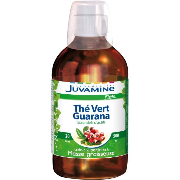 Juvamine Brûle-Graisse Thé vert Guarana 500ml