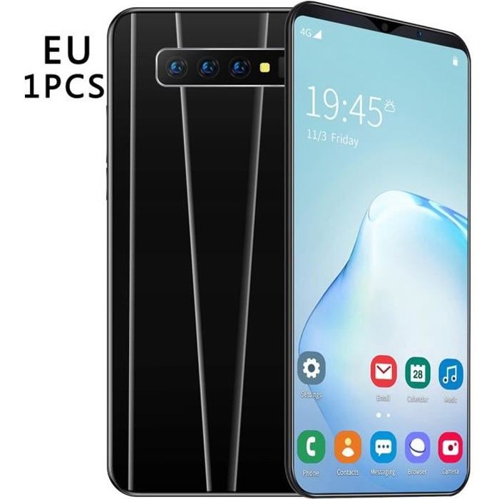 S10 + téléphone intelligent 5 8 pouces noir 4G + 512M