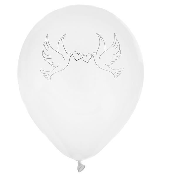 Ballon mariage colombes (x8) REF/4472