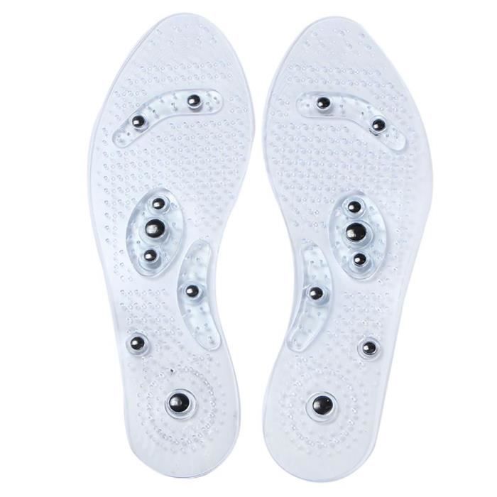 Semelles magnétiques anti douleurs anti transpirant de perte de poids, semelles de massage magnétique, semelles de santé pour homme