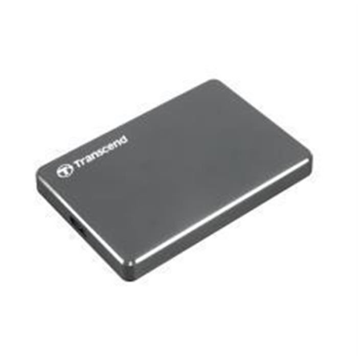 TRANSCEND Disque dur externe HDD StoreJet 2.5- C3N - USB 3.0 - Finition Aluminium - 1 To
