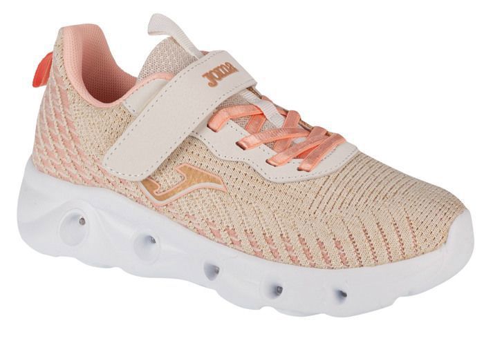 Joma Baskets - JOMA - Butterfly Jr 2425 - Beige - Lacets - Tige textile