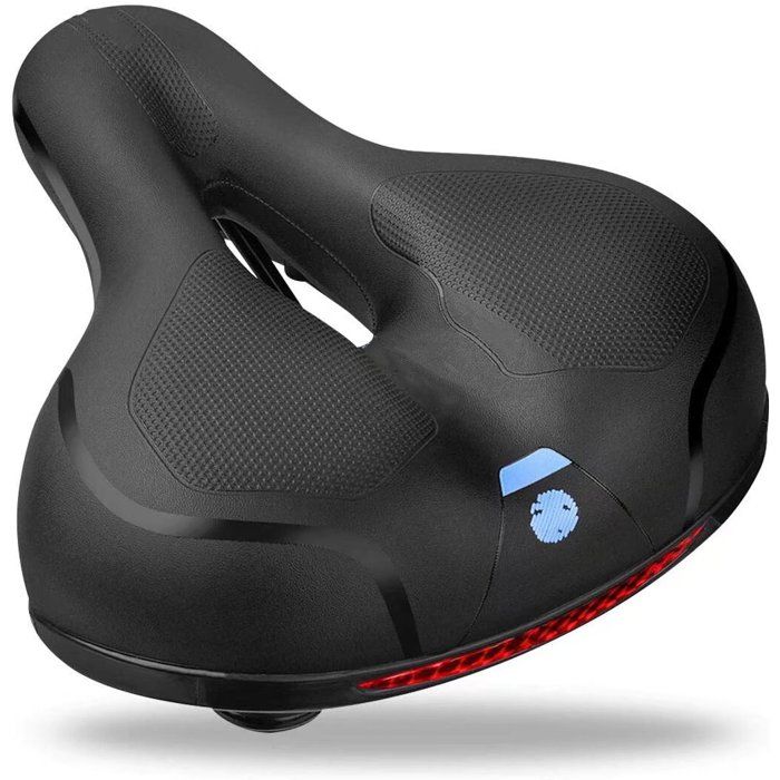 Siège de selle de vélo durable en forme de confort mousse Siège de selle de vélo durable en forme de confort mousse