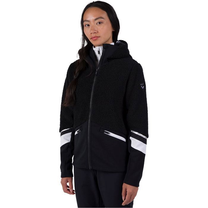 Veste de ski full zip en polaire femme Rossignol Wispile Veste de ski full zip en polaire femme Rossignol Wispile