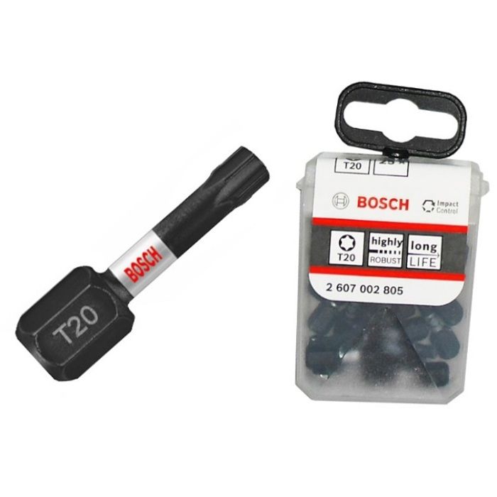 Bosch 2607002805 Présentoir TICTAC 25x Impact T20 25mm - vue 2