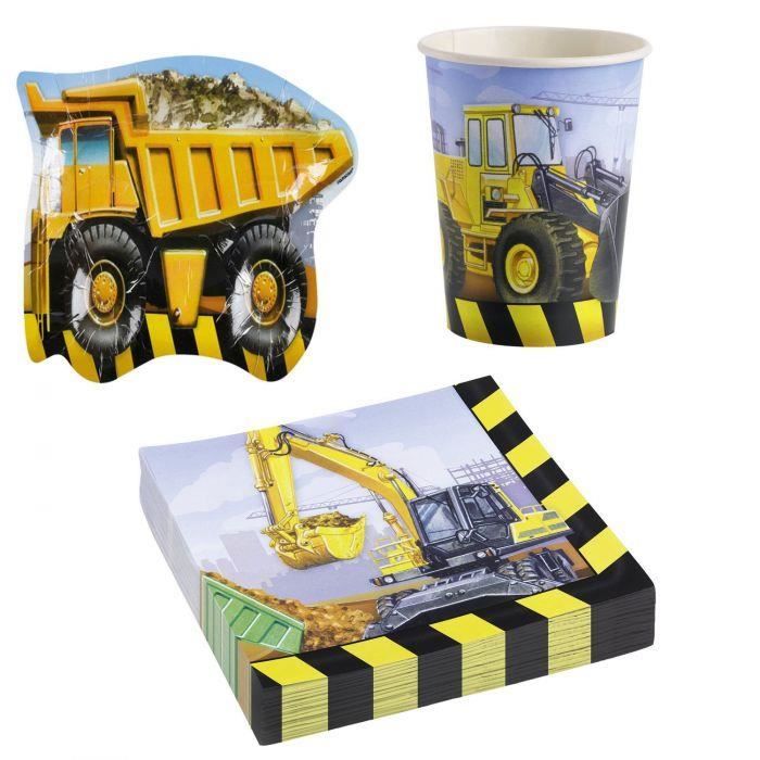 Kit Anniversaire Construction Engins De Chantier Cdiscount Maison Kit Anniversaire Construction Engins De Chantier Cdiscount Maison