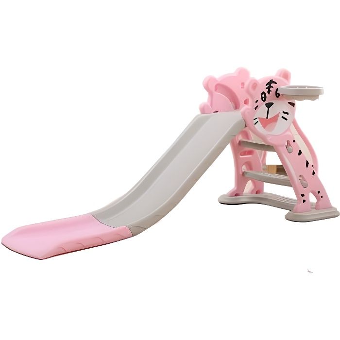 Toboggan - ATAA CARS - Petit Chat - Plastique doux - 170x40x75 cm - Extérieur/Intérieur