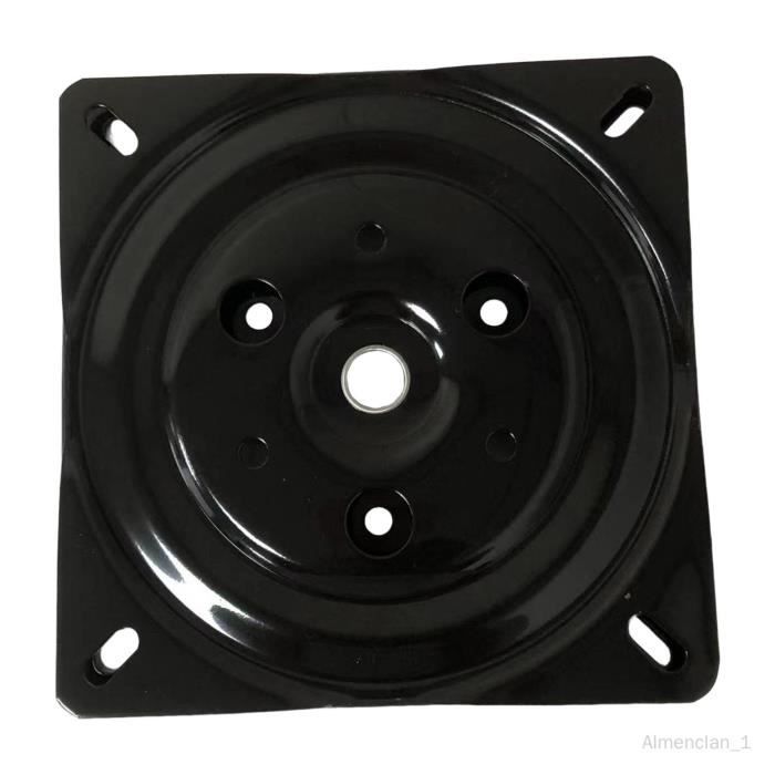 Plaque Pivotante Siège Bateau 360° - Tlilyy - 15.4x15.4x2cm - Universel