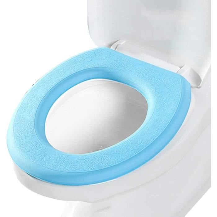 Acquastilla Tour De Lit Pour Siège WC - Protection Hygiénique - Blanc - 1 Pièce