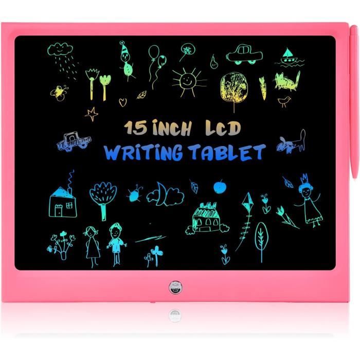 Tablette D'écriture LCD Portable - Écran Sans Rayonnement, Effacement D'un Toucher, Longue Durée De Pile