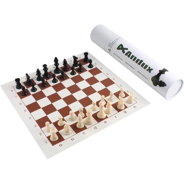 Jeu d'échecs, plateau et pièces en céramique raku Jeu d'échecs, plateau et pièces en céramique raku