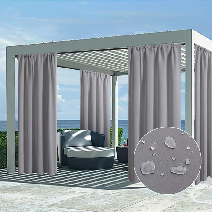Rideaux Impermeables Pour Pergola