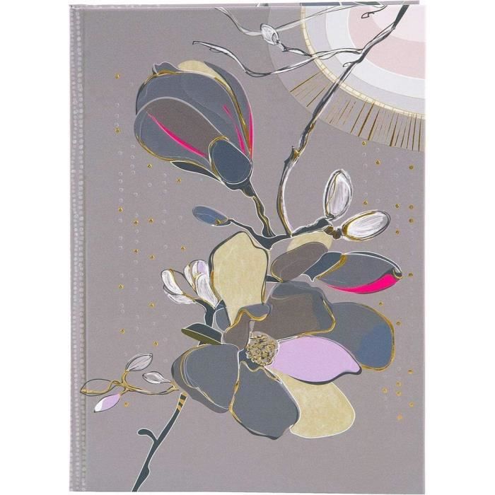 Carnet de notes A5 à couverture papier aspect toilé personnalisable fabrication France 🇫🇷