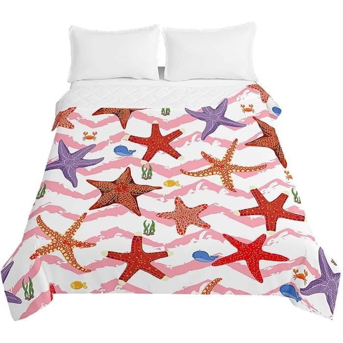 Odot Boutis Couvre Lit Matelassé De Luxe, Motif De 3D Dessus De Lit Microfibre 1001316