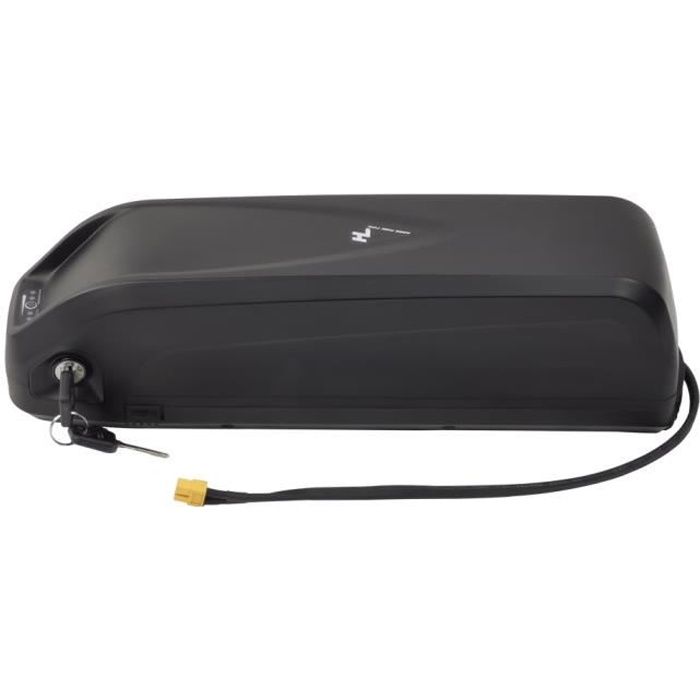 Entrepôt de France Hailong 48V17.5Ah 840Wh batterie de vélos électriques avec port USB 5V Cellules Panasonic Chargeur 3A