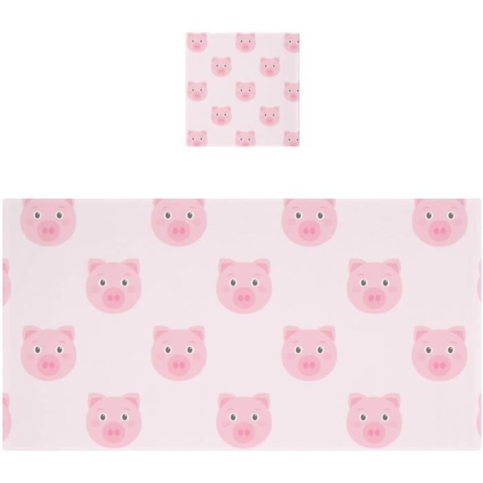 Lot De 3 Serviettes De Bain Coton Longue Agrafe - Extra Douces Et épaisses - Blanc