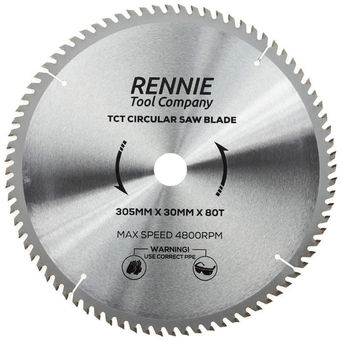 Hoja De Sierra Circular Para Madera, 305 Mm Diámetro, 40 Dientes TCT, Compatible Con Bosch, Makita, Dewalt, Kerf 3 Mm