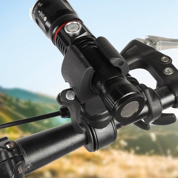 Support de Fixation Pour Lampe-Torche de Vélo Universel à Pince