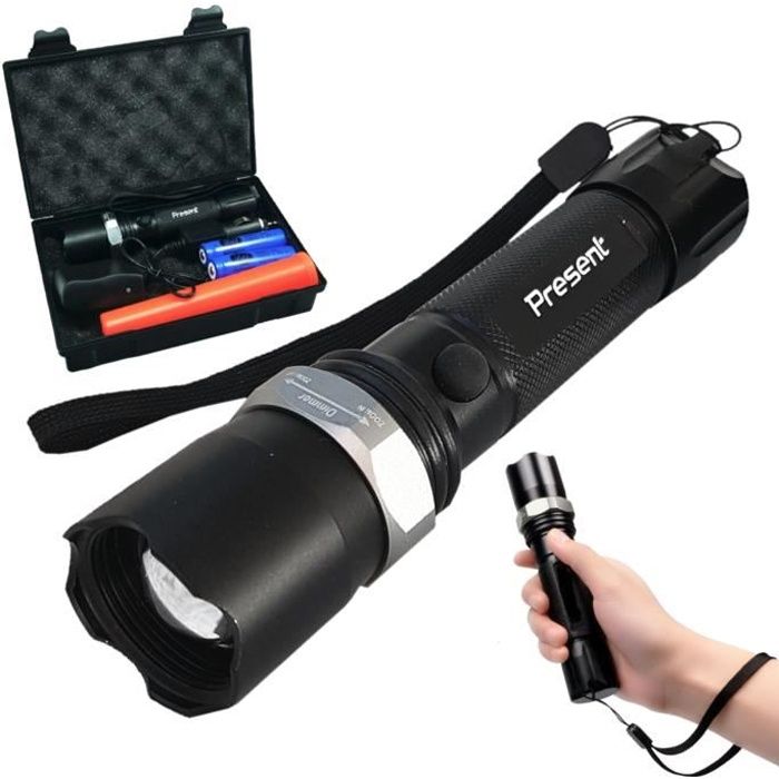 31€61 sur Puissante Lampe de Poche Led Xhp50 Zoomables Led Lampe Torche  Rechargeable Usb Sdt670 - Torches - Achat & prix