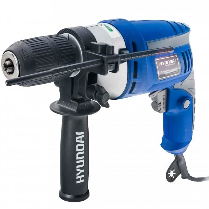 Controle de vitesse 13mm Poign/ée souple FERM Perceuse /à percussion /électrique per/çage professionnelle 710 W