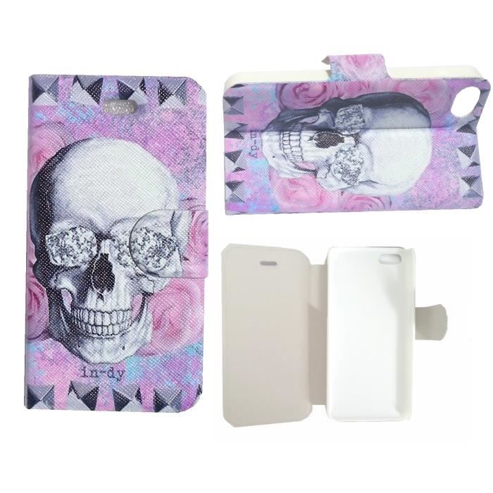 Étui Folio Officiel GUESS Pour IPhone 4/4S - Blanc (cuir Synthétique) - Neuf