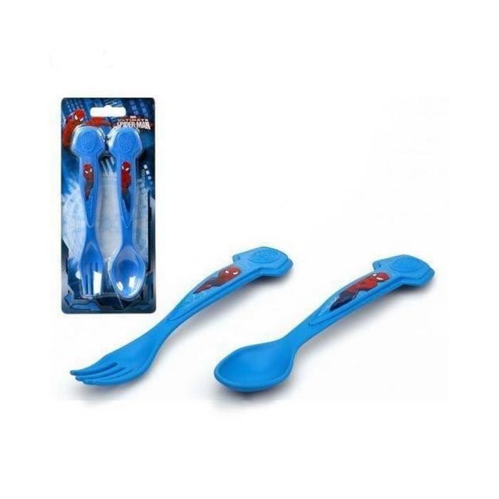 Couvert Cuillere Et Fourchette Spiderman Disney Enfant Bebe Cdiscount Puericulture Eveil Bebe