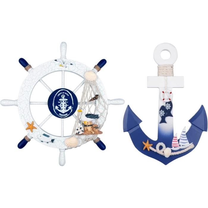 Tableau Toile Bateau Voilier, Décoration Murale Nautique Maritime, Bleu