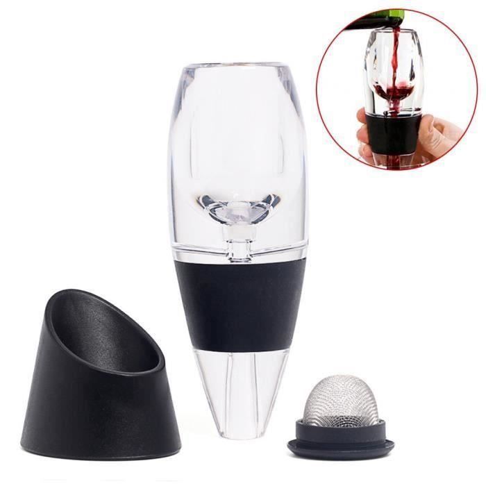 Filtre Rouge Vin Aérateur magique Decanter Essential Aérateur Vin cadeau Coffret mop1997-8151
