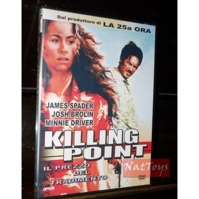 KILLING POINT James Spader Minnie Driver Film DVD Nuovo Originale