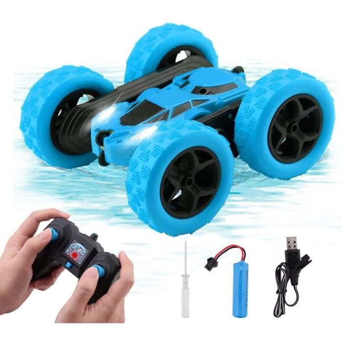 MOGOI Voiture télécommandée pour enfants avec Musique Lumière Rouge