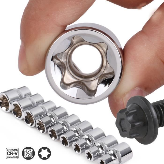 Clé Mixte à Cliquet 10mm - Lot De 3 Clés Double Tête En Acier Vanadium | Outil Mécanique Pour Usage Domestique Et Professionnel