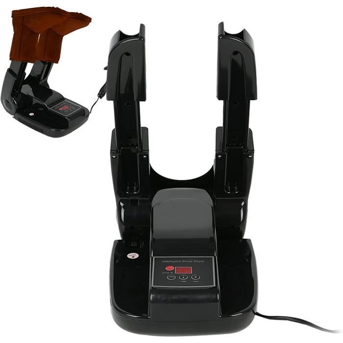 Sèche-chaussures électrique KBIBCK – Pliable, Minuterie 99 Min, Antibactérien Ozone