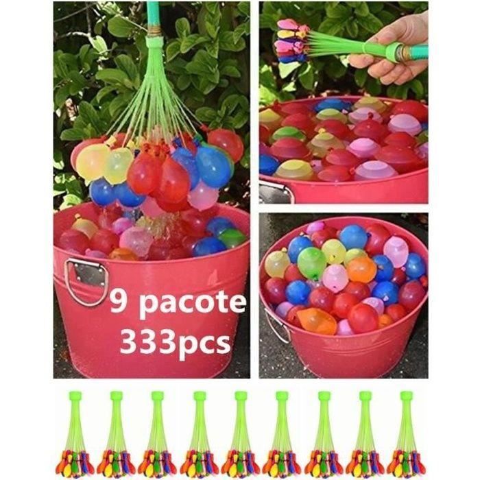 ZQEJEFD Bombes à Eau Réutilisables – Lot De 15 Ballons Auto-Scellants, Remplissage Ultra-Rapide, Fun Pour Plage, Piscine, Jardin