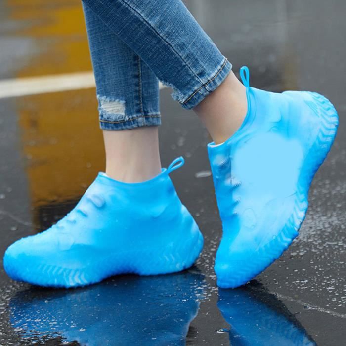 Housse De Pluie Pour Chaussures - Couvre-bottes Imperméable - Homme/Femme - Transparent