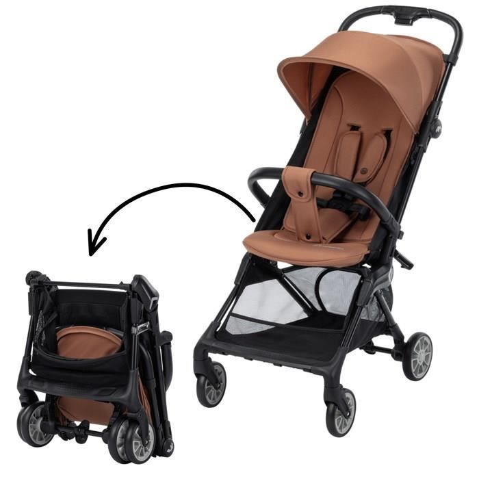 BEBECONFORT Zephir Poussette cabine 1ère âge ultra compacte pliage facile De la naissance à 4 ans (max.22 kg) Mineral Copper