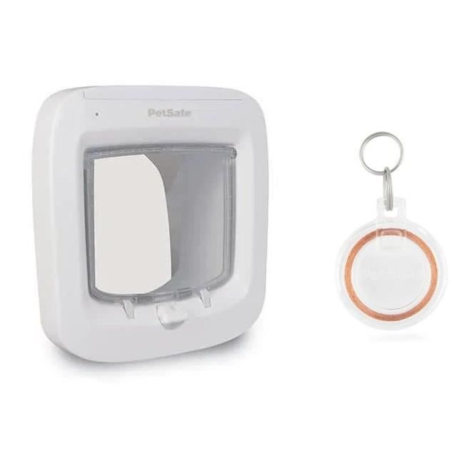 PetSafe Chatière à puce électronique PPA19 16145 chatière à piles verrouillage à 4 Positions 22 x 23.9 cm Installation Facile - vue 2