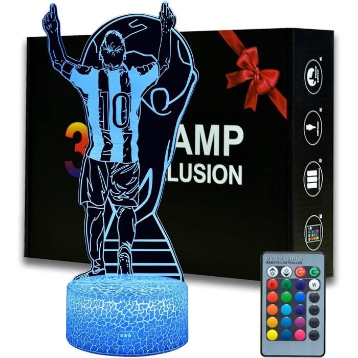 Veilleuse Football Magiclux - 16 Couleurs - Télécommande - Dimmable - Cadeau Fan