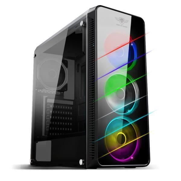 Top achat Ordinateur de bureau Ordinateur Pc Gamer Deathmatch 7 RVB AMD A6 9500 - nVIDIA GT1030 2Go - Mémoire 8Go DDr4 - Disque dur 1To - Windows 10 pas cher Achat Ordinateur de bureau Ordinateur Pc Gamer Deathmatch 7 RVB AMD A6 9500 - nVIDIA GT1030 2Go - Mémoire 8Go DDr4 - Disque dur 1To - Windows 10 pas cher