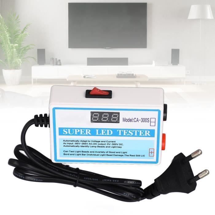 Testeur LED Rétroéclairage TV – Stylo Testeur De Tension Et Courant 0-300V Pour Réparation Écran LED Et Lampes