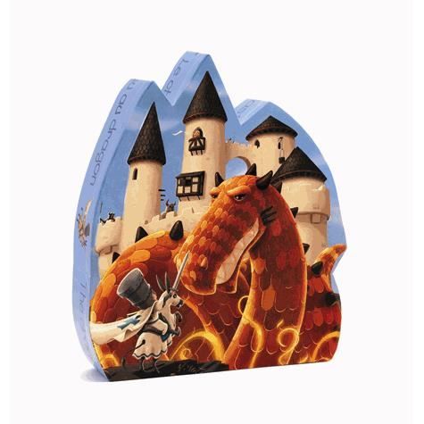 Puzzle Le Château au Dragon - DJECO - 54 pièces - Fantastique - Pour Enfant  de 5 ans et plus - Cdiscount Jeux - Jouets