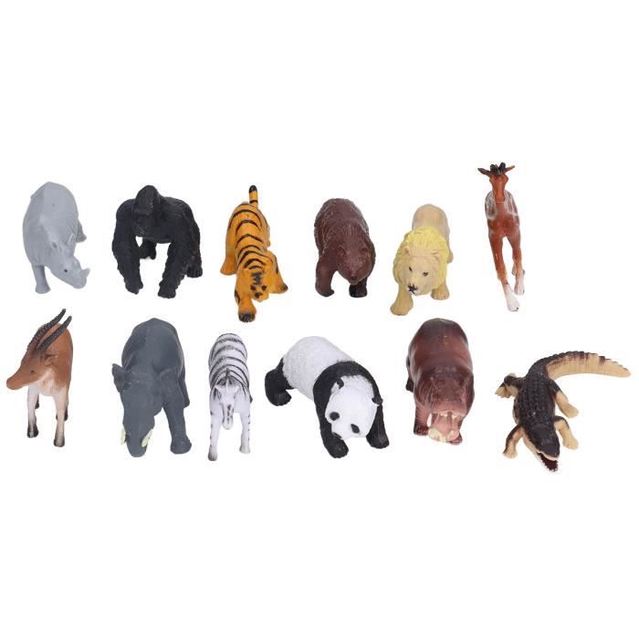 Lot de 12 modèles pour Animaux de Ferme - Mini Figurines d'animaux de la  Ferme,Figurine Animaux Jouet pour Enfant, Fête à Thème - Cdiscount Jeux -  Jouets