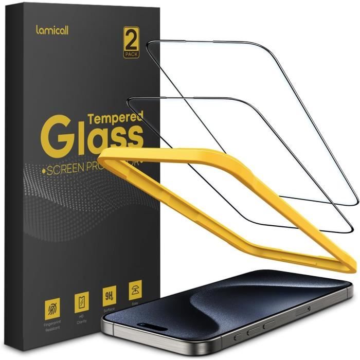 Protection écran Verre Trempé 9H Pour IPhone 12 Pro Max – Transparent, Ultra-résistant