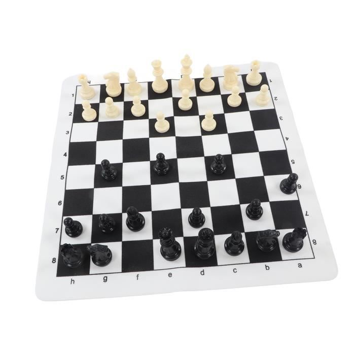KOKOSUN Ensemble portefeuille d'échecs (20 cm) - Mini jeux de société, échiquier de voyage magnétique pliable, jouets éducatifs/cadeau pour enfants et adultes