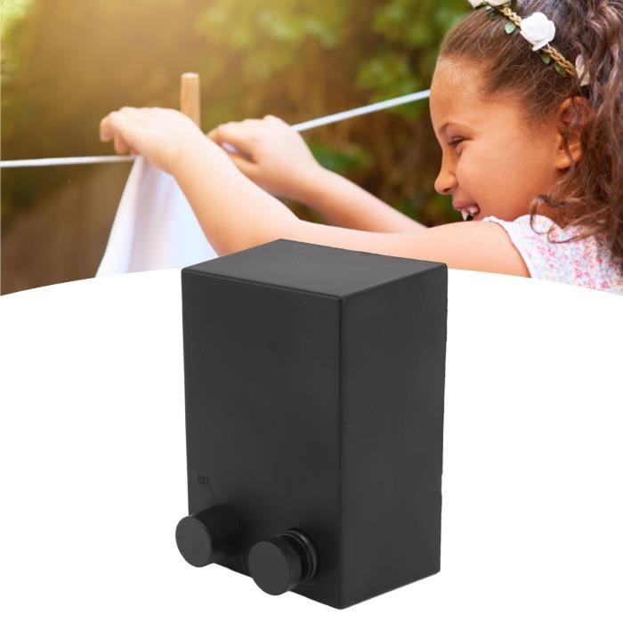 Corde à Linge Rétractable Double En Acier Inoxydable – Longueur 5,2 M, Support Jusqu’à 25 Kg, Pour Intérieur/extérieur - 4